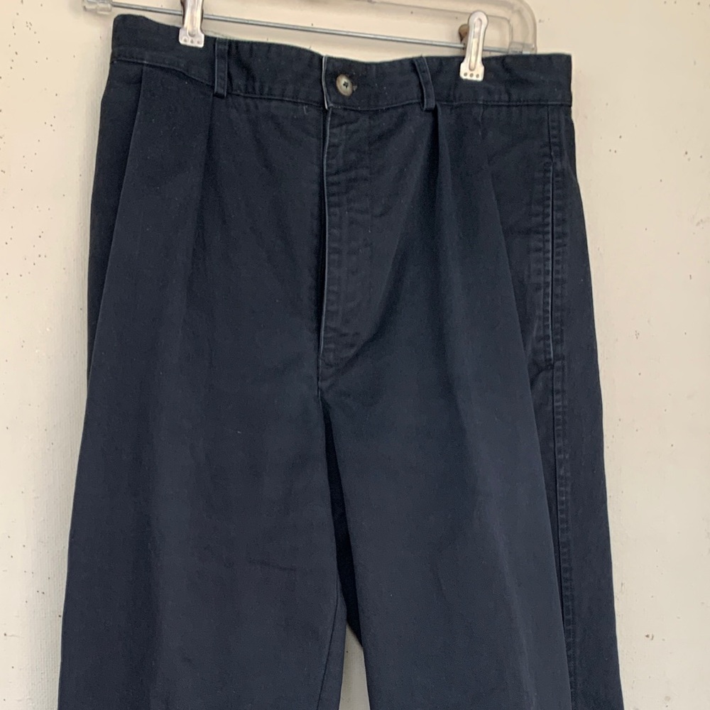 MENS PERRY ELLIS BLACK DRESS/CHINO PANTS